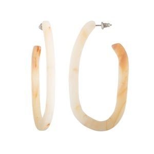 Machete Margot X Hoops in Peach